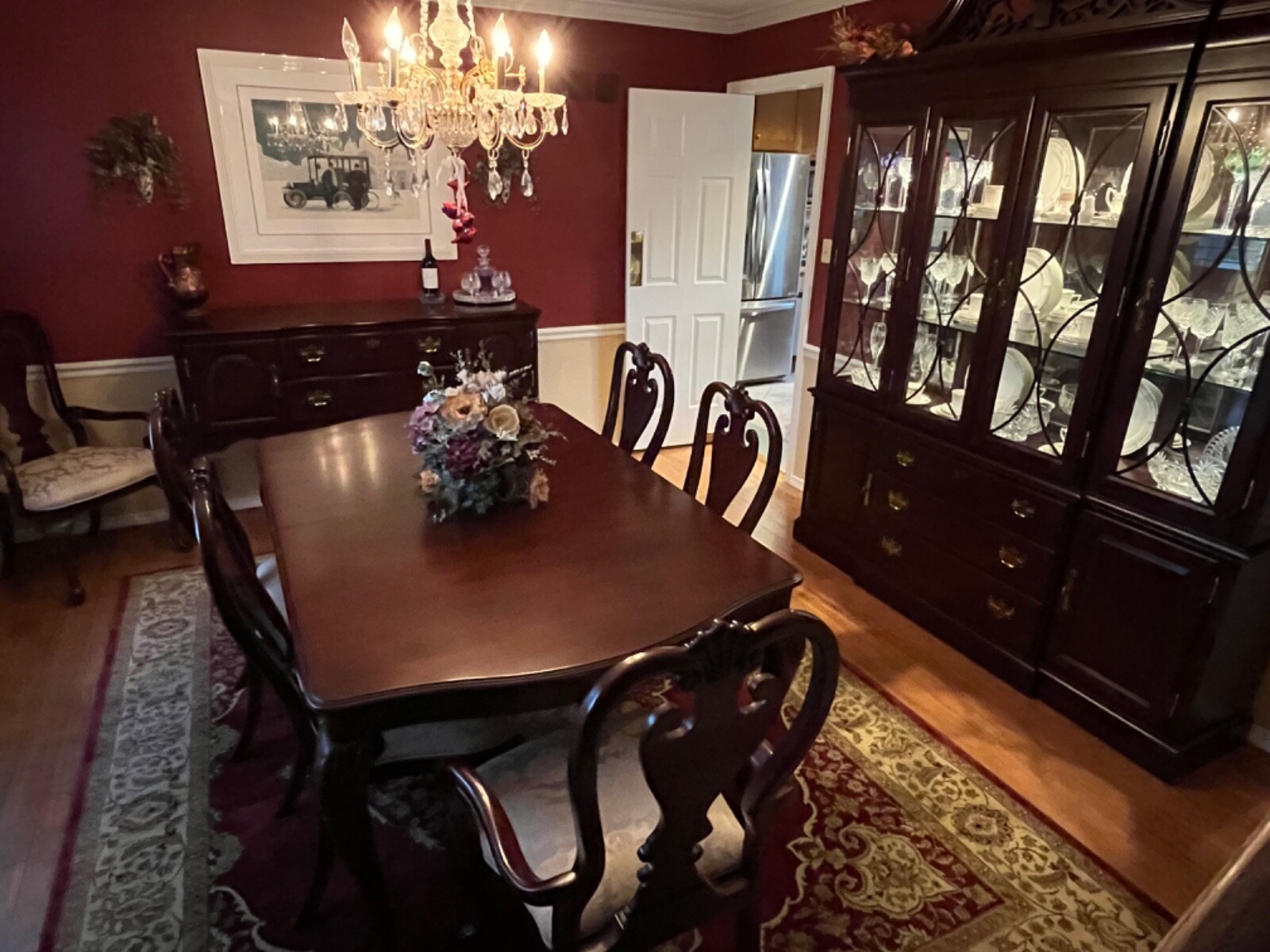 Kincaid cherry dining room set excellent condition! eBay