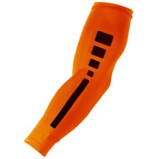 Football Baseball Shooter Sports Compression Arm Sleeve Dri-Fit Orange Elite