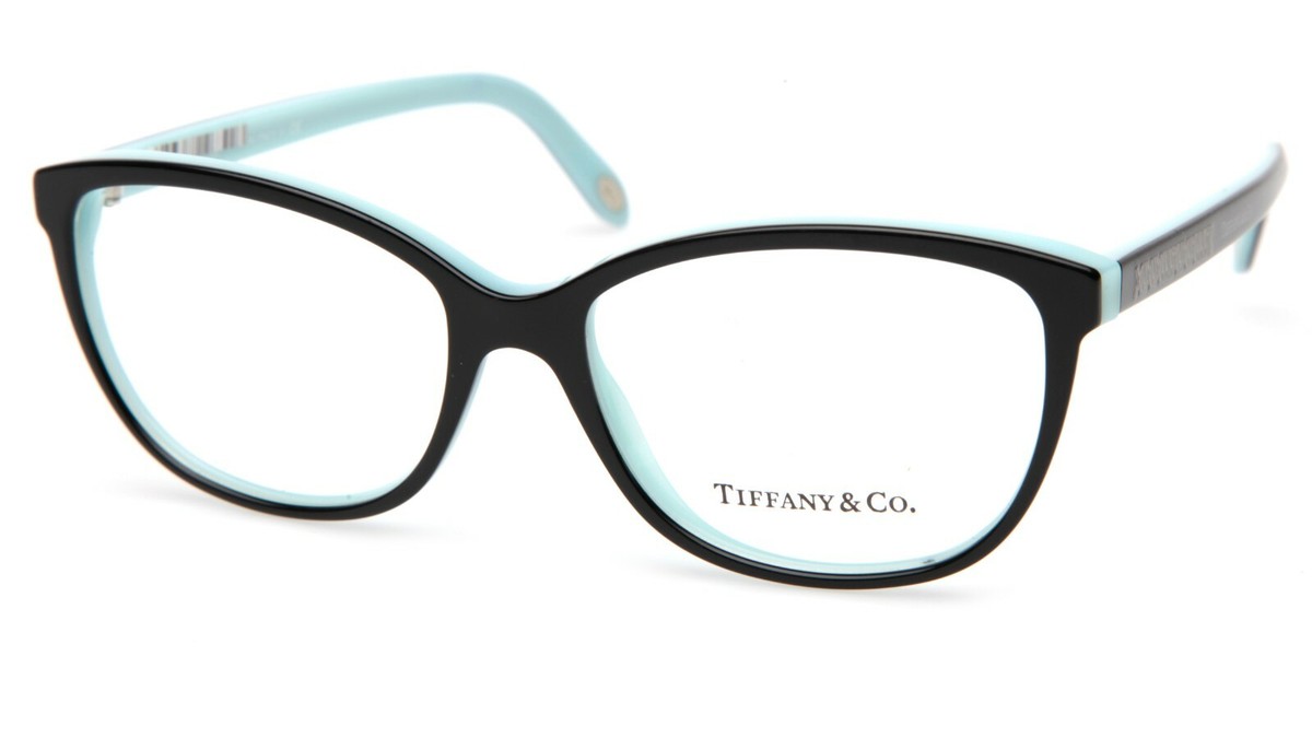 NEW TIFFANY & Co. TF 2121 8055 Black on Blue EYEGLASSES 54 NEW TIFFANY & Co. TF 2121 8055 Black on Blue EYEGLASSES 54