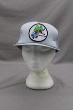 Vintage Patched Trucker Hat - Donne Contracting - Chainsaw Beaver - Snapback