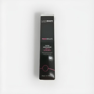 FusionBeauty PrimeResults Tinted Moisturizer Caramel 50ml 1.7fl oz NEW