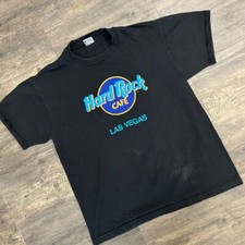Vintage Hard Rock Cafe Las Vegas Tshirt Men XL Made In USA Single Stitch (437)