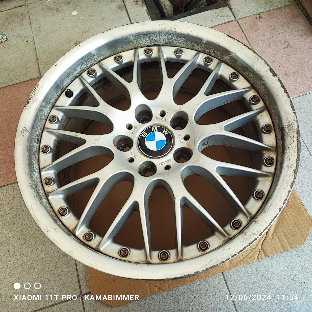 BMW Genuine BBS RS744 Wheel 18x8 ET20 One Wheel for Bmw E39 | eBay