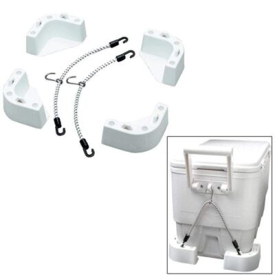 Attwood Cooler Mounting Kit with Straps #14137-7