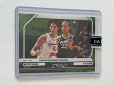 2024 Panini Instant WNBA #67 Aces A'JA WILSON Mercury BRITTNEY GRINER Jungle /25