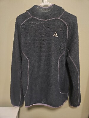 NWT acg wolf lichen caps hoodie Men's Small Navy | eBay
