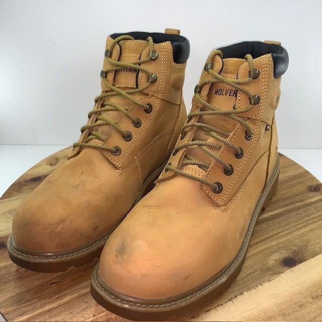 Wolverine Mens Floorhand Soft Toe Waterproof Work Boot  display picture 2