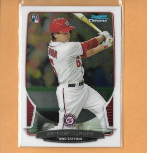 2013 Bowman Chrome Anthony Rendon Rookie, Washington Nationals #97