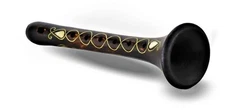 Handmade Mother of Pearl Engraved Wooden Zurna and Kaval sound instrument, Gifts