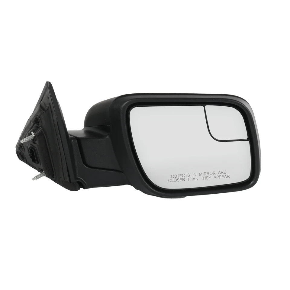 Espejo retrovisor eléctrico para Ford Explorer 2011-2015 lado derecho manual plegable negro texturizado Foto 2 de 4