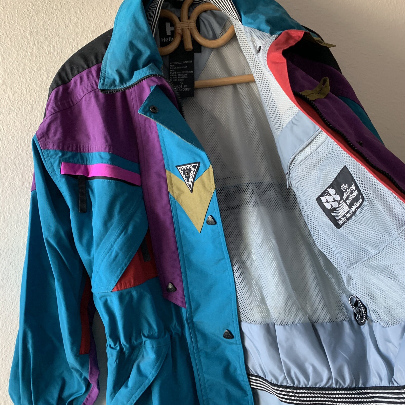 Vintage Helly Hansen Jacket S Tech Ski Sailing Co… - image 10