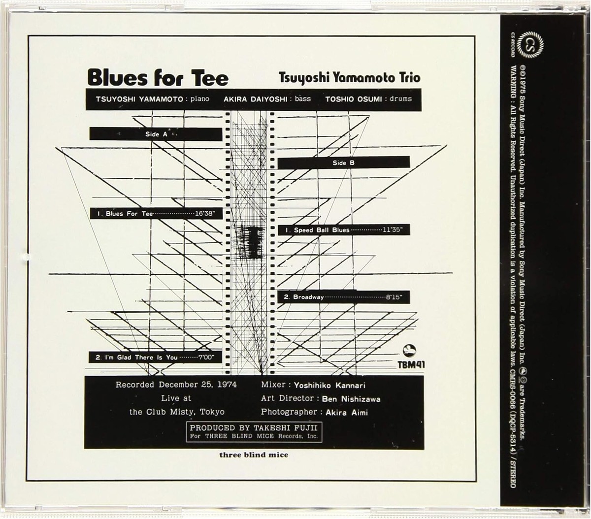 Tsuyoshi Yamamoto Trio Blues for Tee Japan Music CD* New | eBay