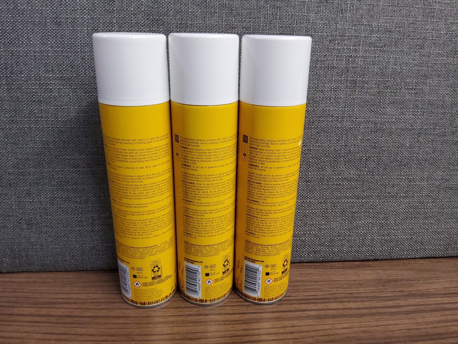 Zotos Professional Vita E Maximum Hold Hair Spray 10.5oz Vitamin E Lot