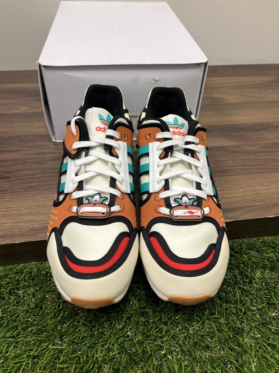 Men's 6.5 adidas ZX 10000 x The Simpsons A-ZX Series Krusty Men's 6.5 adidas ZX 10000 x The Simpsons A-ZX Series Krusty