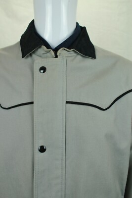 VINTAGE! DAVID JAMES CANVAS WOOL LINED OUTDOOR WALKING JACKET SIZE M VGC!