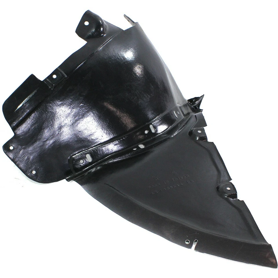 Protector contra salpicaduras delantero 8J0821192C plástico lado derecho para Audi TT Base 2008-2009 Foto 3 de 4