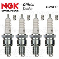 4 Kerzen NGK BP6ES Fiat 124-1400 Sport 1.4 06.1967 - 10.1972