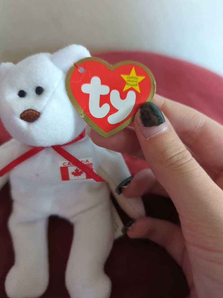 1999 McDonalds TY Teenie Beanie Baby Maple The Bear Canada eBay