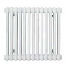 Acova 600mm x 628mm 2701BTU White Horizontal 3 Column Radiator