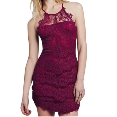 NWT Free People intimately Shes got it lace dress M/L $88 | eBay