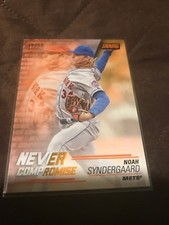 2018 Stadium Club Noah Syndergaard Orange Beam Team #40/50 SSP METS
