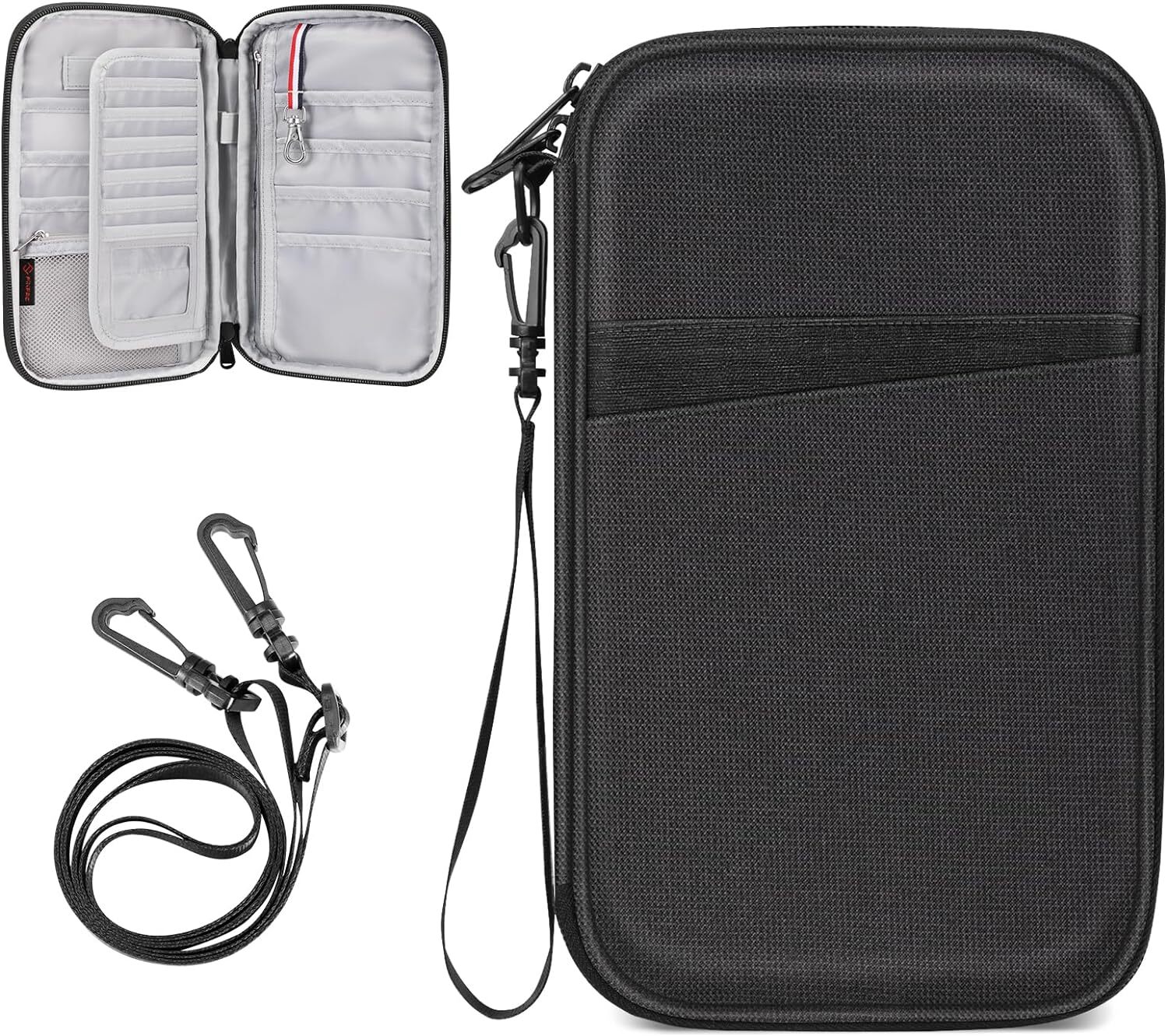 6-Slot RFID-Blocking Family Passport Holder Wallet  -image