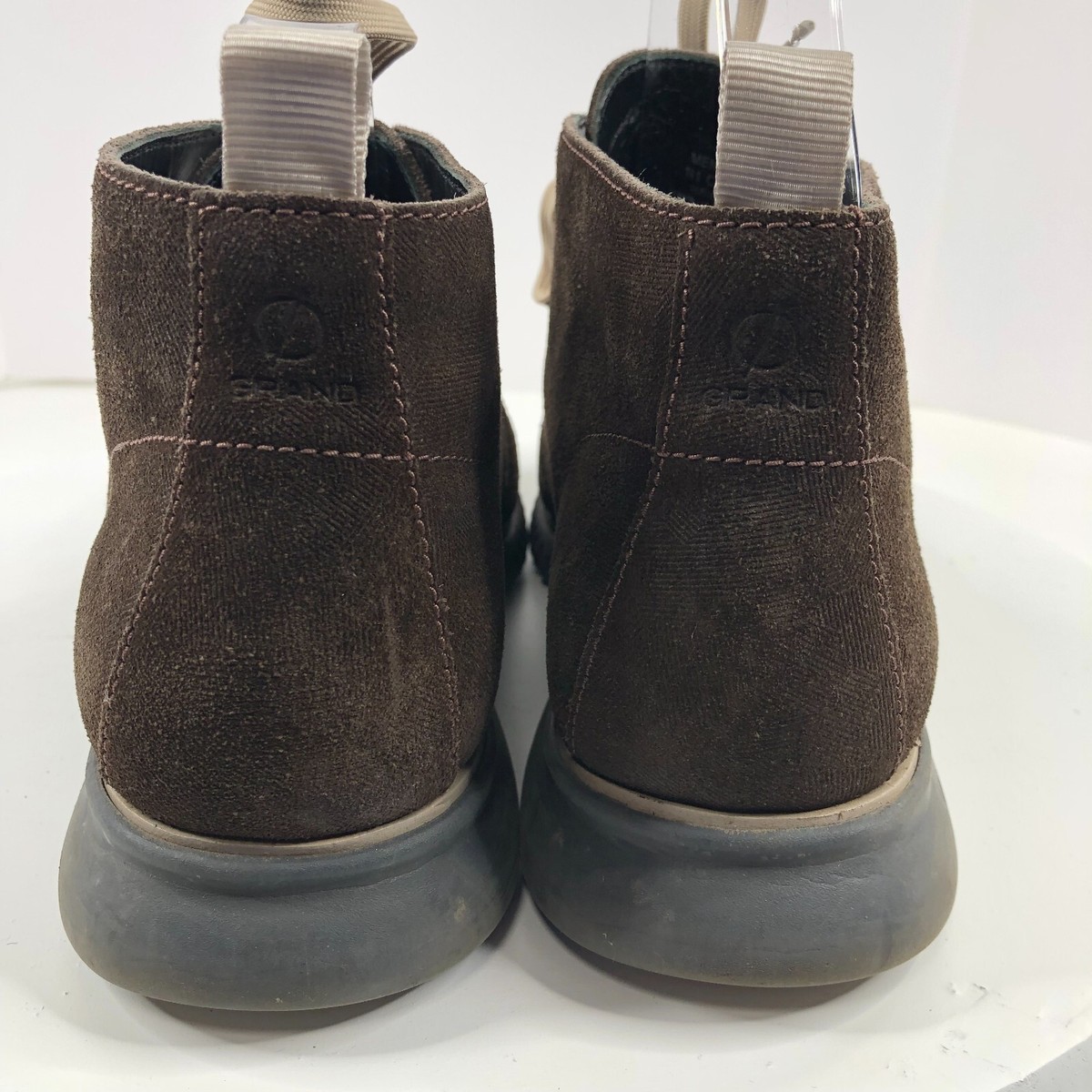 Cole Haan ZERØGRAND Men’s 9 M Shoes Brown Suede Chukka Boots C28112 Cole Haan Men main image 3