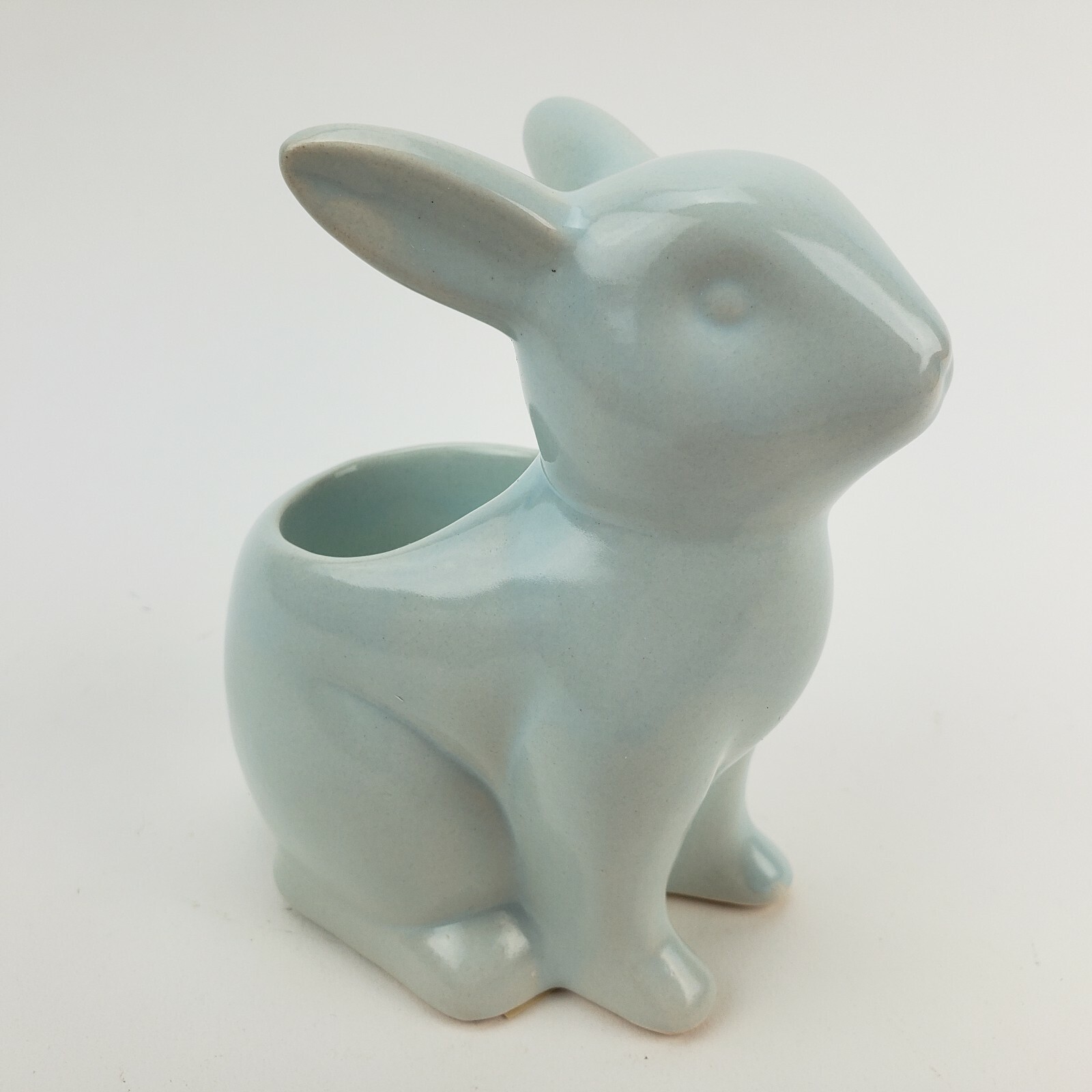 Yankee Candle Bunny Tealight Holder Easter Blue Light Blue eBay