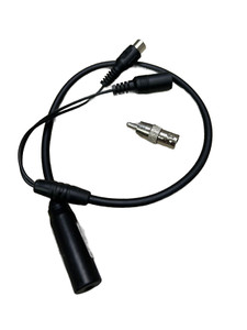 Speco High-Impedance Line Level Microphone with 1.5' Cable CAMMIC