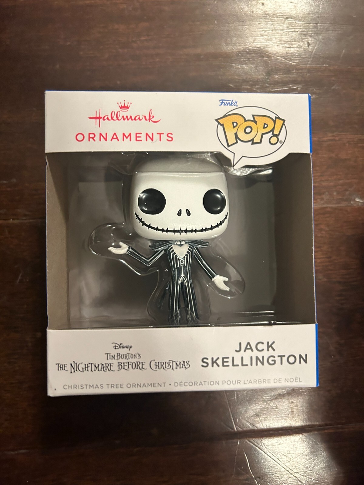 Jack Skellington Funko Pop Sello Adorno Pesadilla Antes de Navidad Disney