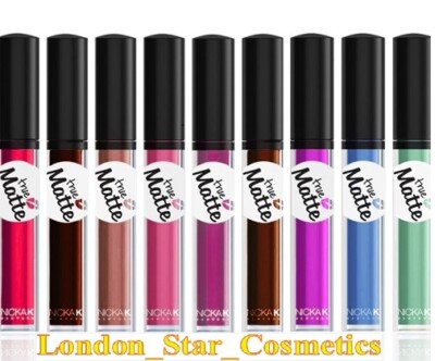 Nickak NewYork echter matter Lippenstift/Glanz lang anhaltende weiche Oberfläche UK kostenloser Versand