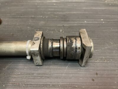 2006 Kawasaki Ninja ZX6R ZX636, rear wheel axle, rear rim axle