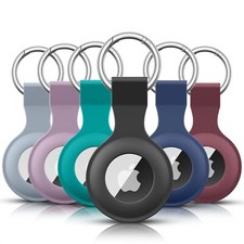 Funda para Apple AirTag - Carcasa Protectora de Silicona Rastreador Accesorios