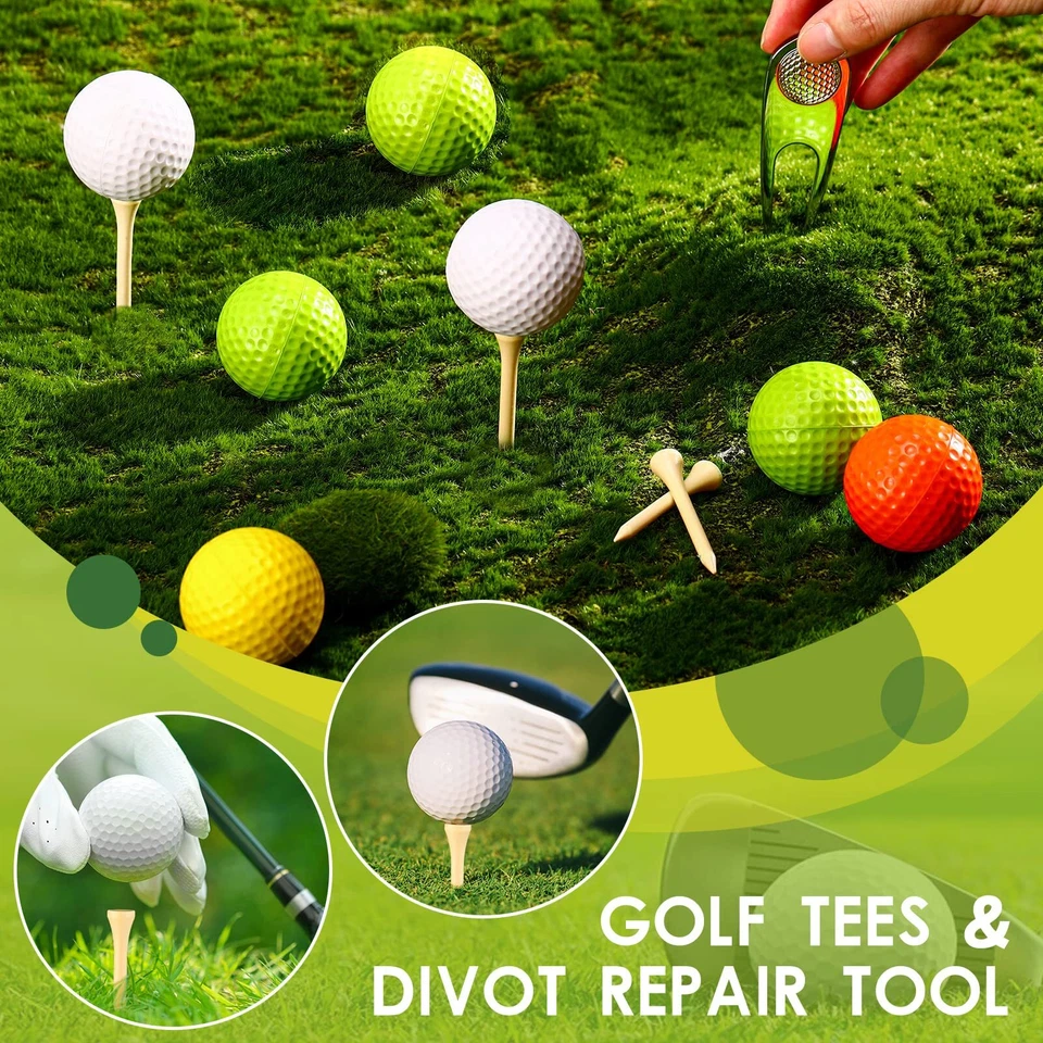 Remerry Golf Flask Gift Set 7 oz Stainless Steel Flask with Leather Case Golf Ac - Image 4 of 4