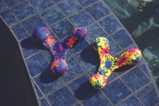 Sprint Aquatics Water Tri-Frisbee Pool Party Game Kids Swim Class Latex Free 2pc