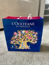 L'OCCITANE Paper Shopping Bag (9.5 x 9.5 ) (NEW)