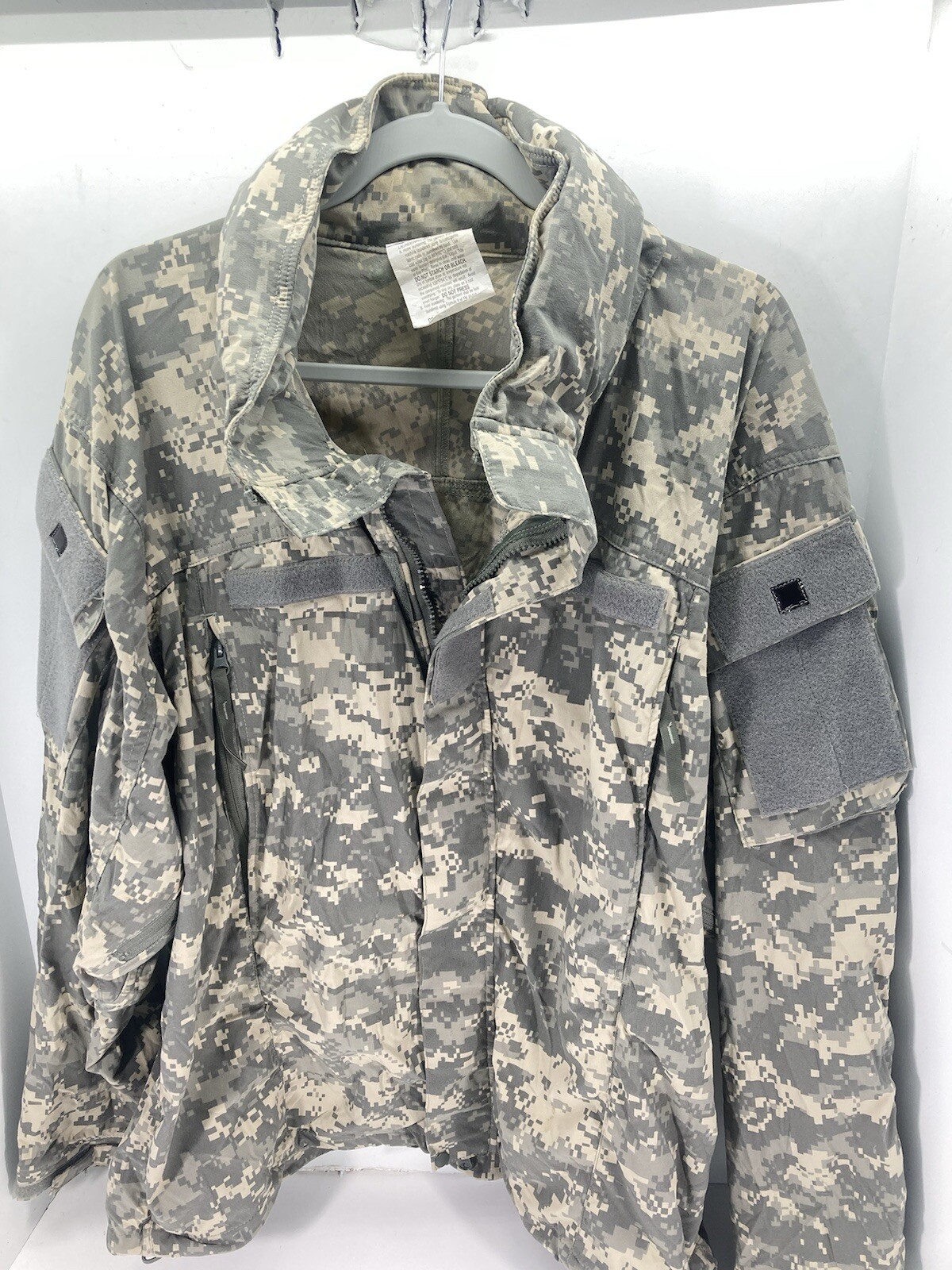 ACU Softshell Parka Jacket Men Medium Regular Ful… - image 14