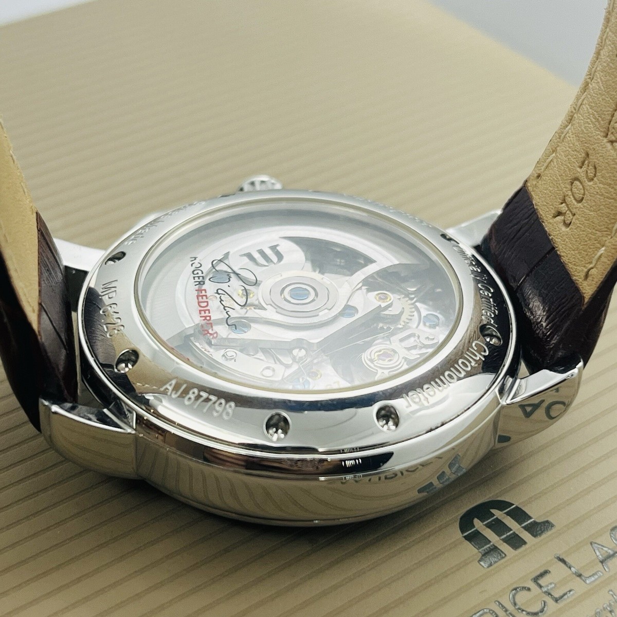Maurice Lacroix Roger Federer Men's Masterpiece Chronograph Maurice Lacroix Roger Federer Men's Masterpiece Chronograph
