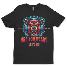 Custom T-Shirt, Are You Ready Dtf Print On Next Level T-Shirt unisex Soft Cotton