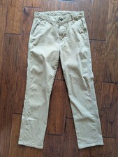 JCrew Crewcuts Kids' Chino Carpenter Pant BL651 MELTED CARAMEL Khaki Size 14