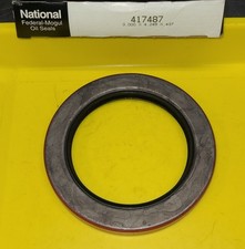 National 417487 Nitrile Oil Seal, 2.937" Shaft Dia., 4.13" OD, 0.375" Width
