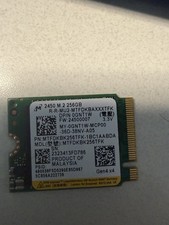 Dell MTFDKBK256TFK-1BC1AABDA 256GB M.2 2230 PCIe 4x4 NVMe SSD Dell P/N: 0GNT1W