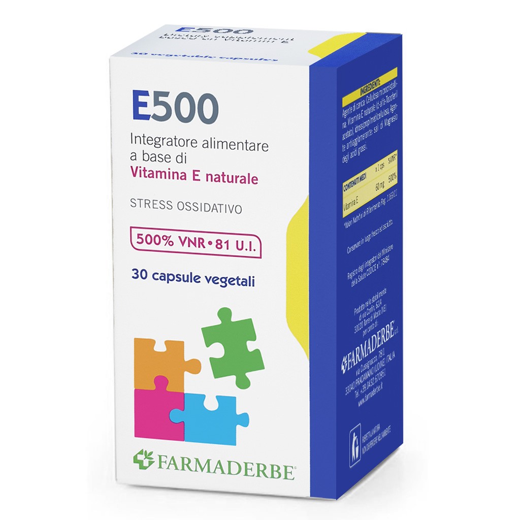 Farmaderbe | E 500 E 500 30 Capsule Pz Bambino - Immagine 2