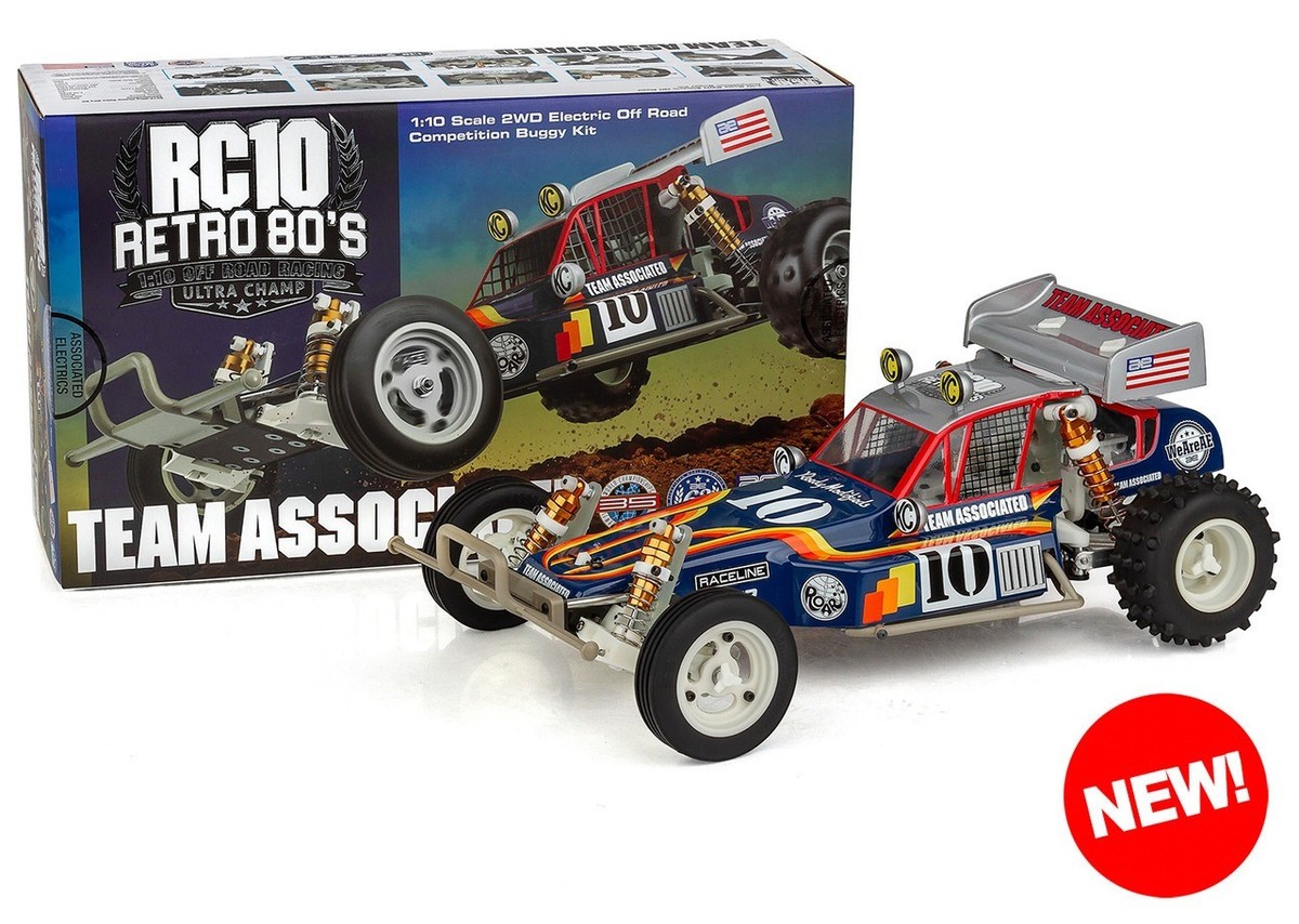 Team Associated RC10 Retro 80's Ultra Champ Kit 1/10 2WD Electric