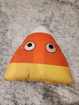 Candy Corn with Eyes Cute Halloween Festive Plush Stuffed Animal