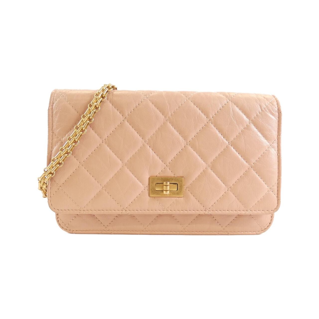 Authentic CHANEL 70328 Chain Wallet with Serial Number 2700039712766