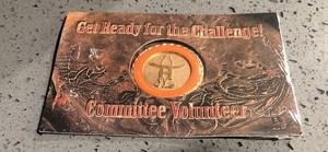 Houston Livestock Show And Rodeo Committee Volunteer Challenge Coin