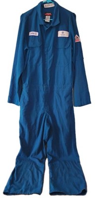 Bulwark FR Coverall 42 Regular Medium Blue Fire Resistant Nomex