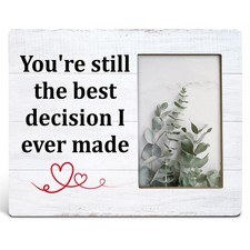 Couples Picture Frame Gifts for Girlfriend Boyfriend Wife Husband, Romantic G...