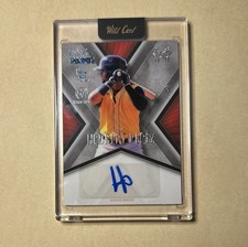 Hedbert Perez 1/1  Chase Card-Auto Holo Lux  2024 Wild Card XPlode